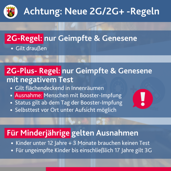Neue Corona Regeln in Rheinland-Pfalz